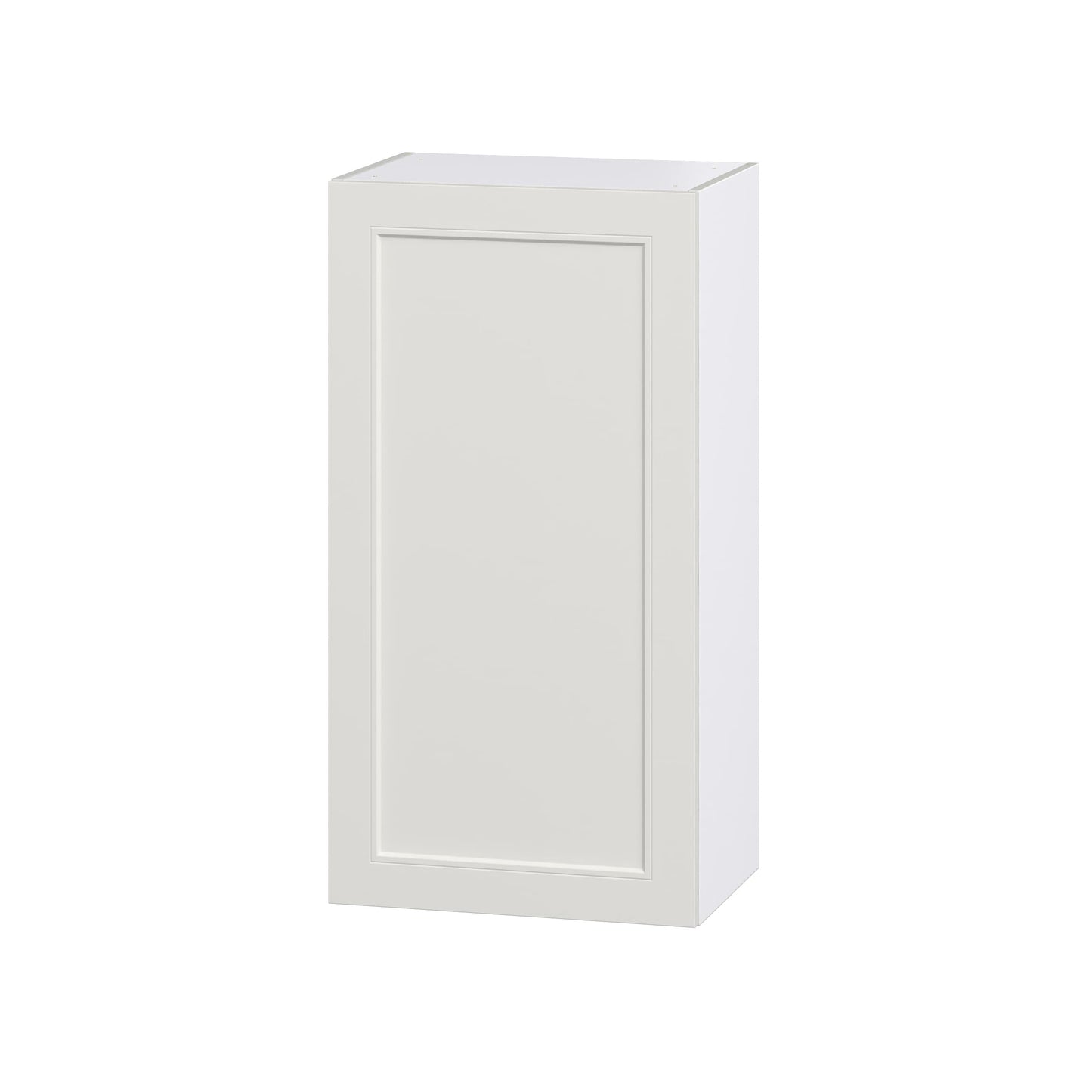 Hugo&Borg Belcourt 21-in W x 40-in H x 14-in D Gray Painted Wall Fully Assembled Cabinet (Recessed Panel Shaker Door Style)