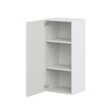 Hugo&Borg Belcourt 18-in W x 40-in H x 14-in D Gray Painted Wall Fully Assembled Cabinet (Recessed Panel Shaker Door Style)