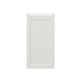 Hugo&Borg Belcourt 21-in W x 40-in H x 14-in D Gray Painted Wall Fully Assembled Cabinet (Recessed Panel Shaker Door Style)