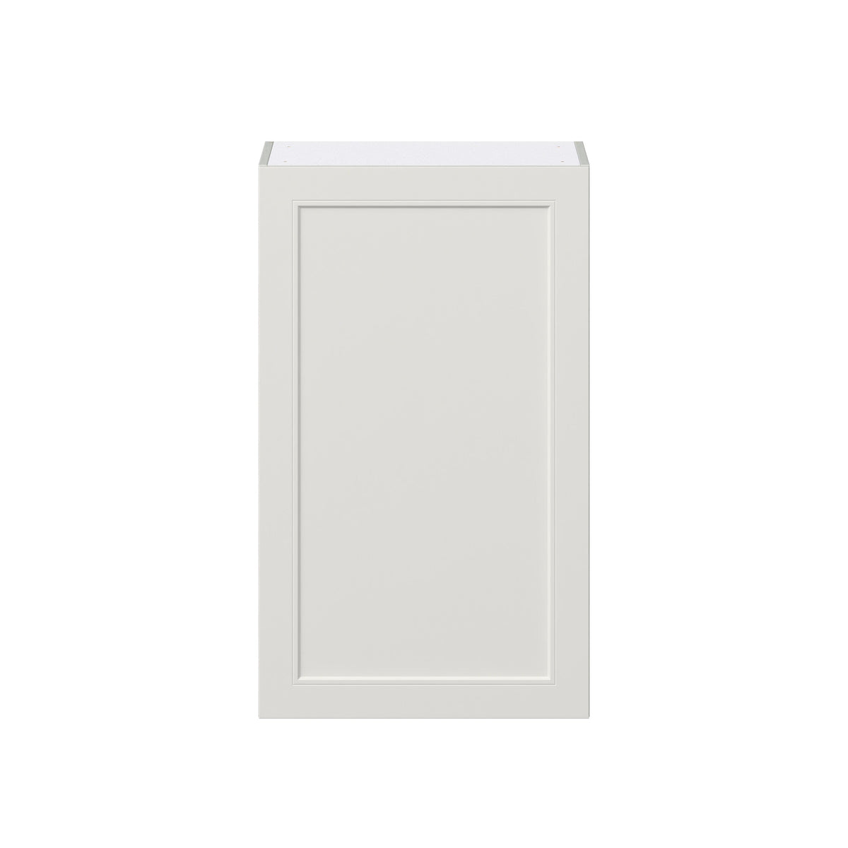Hugo&Borg Belcourt 24-in W x 40-in H x 14-in D Gray Painted Wall Fully Assembled Cabinet (Recessed Panel Shaker Door Style)