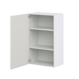 Hugo&Borg Belcourt 24-in W x 40-in H x 14-in D Gray Painted Wall Fully Assembled Cabinet (Recessed Panel Shaker Door Style)
