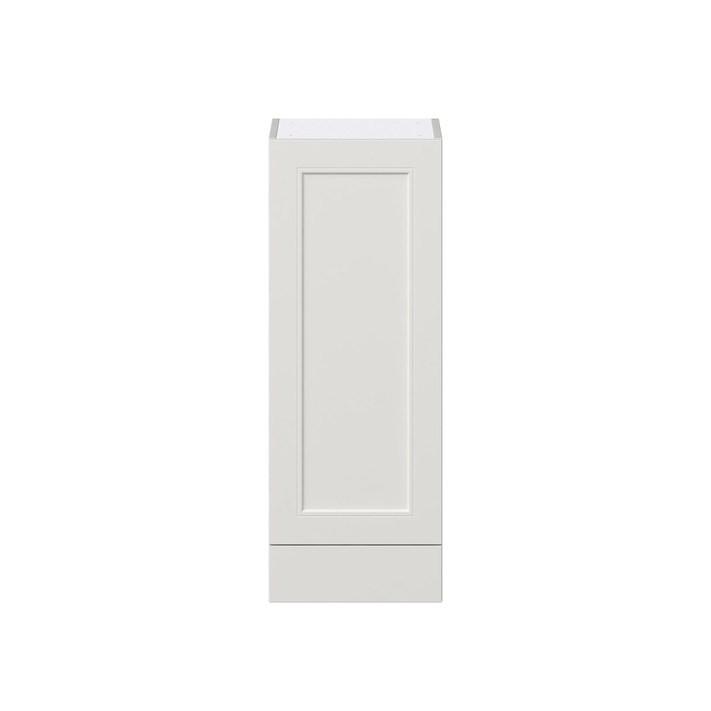 Hugo&Borg Belcourt 15-in W x 40-in H x 14-in D Gray Painted 1-Drawer Wall Fully Assembled Cabinet (Recessed Panel Shaker Style)