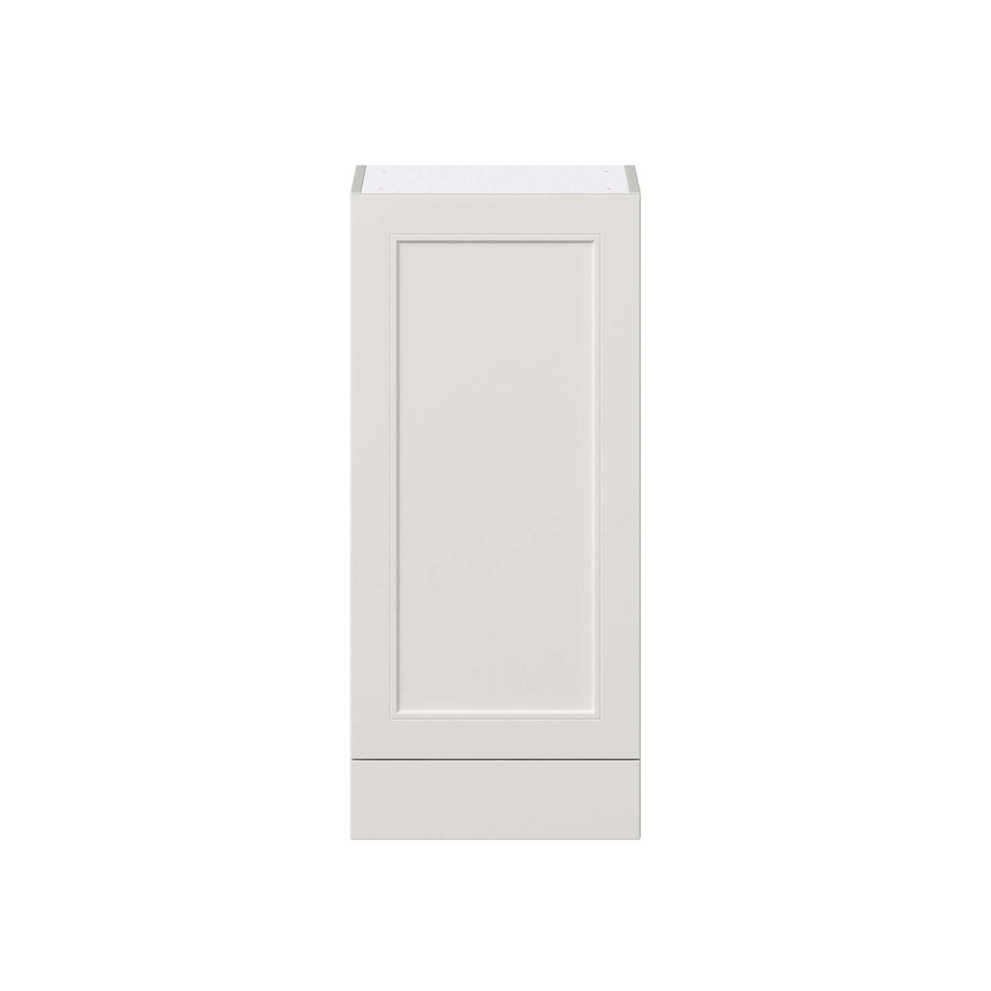 Hugo&Borg Belcourt 18-in W x 40-in H x 14-in D Gray Painted 1-Drawer Wall Fully Assembled Cabinet (Recessed Panel Shaker Style)