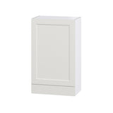 Hugo&Borg Belcourt 24-in W x 40-in H x 14-in D Gray Painted 1-Drawer Wall Fully Assembled Cabinet (Recessed Panel Shaker Style)