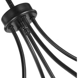 Progress Lighting Bonita 4-Light Matte Black Transitional Chandelier