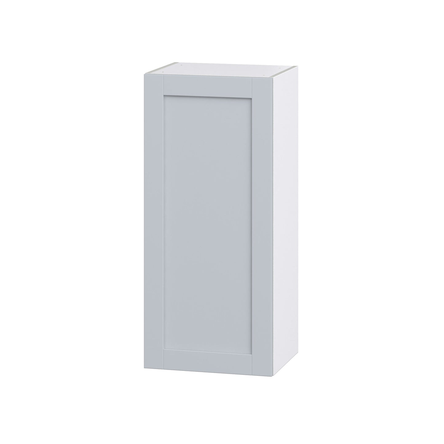Hugo&Borg Charlesberg 18-in W x 40-in H x 14-in D Gray Wall Fully Assembled Cabinet (Recessed Panel Shaker Door Style)