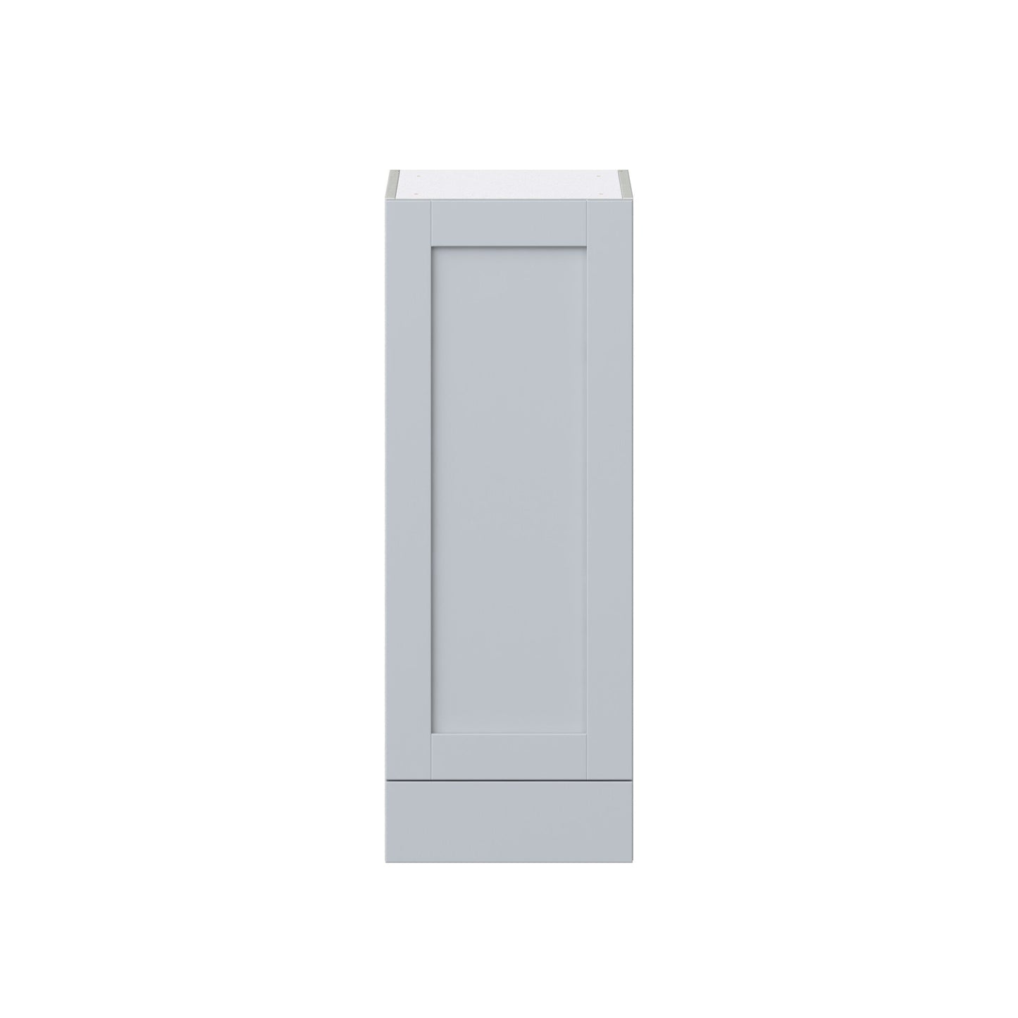 Hugo&Borg Charlesberg 15-in W x 40-in H x 14-in D Gray 1-Drawer Wall Fully Assembled Cabinet (Recessed Panel Shaker Style)