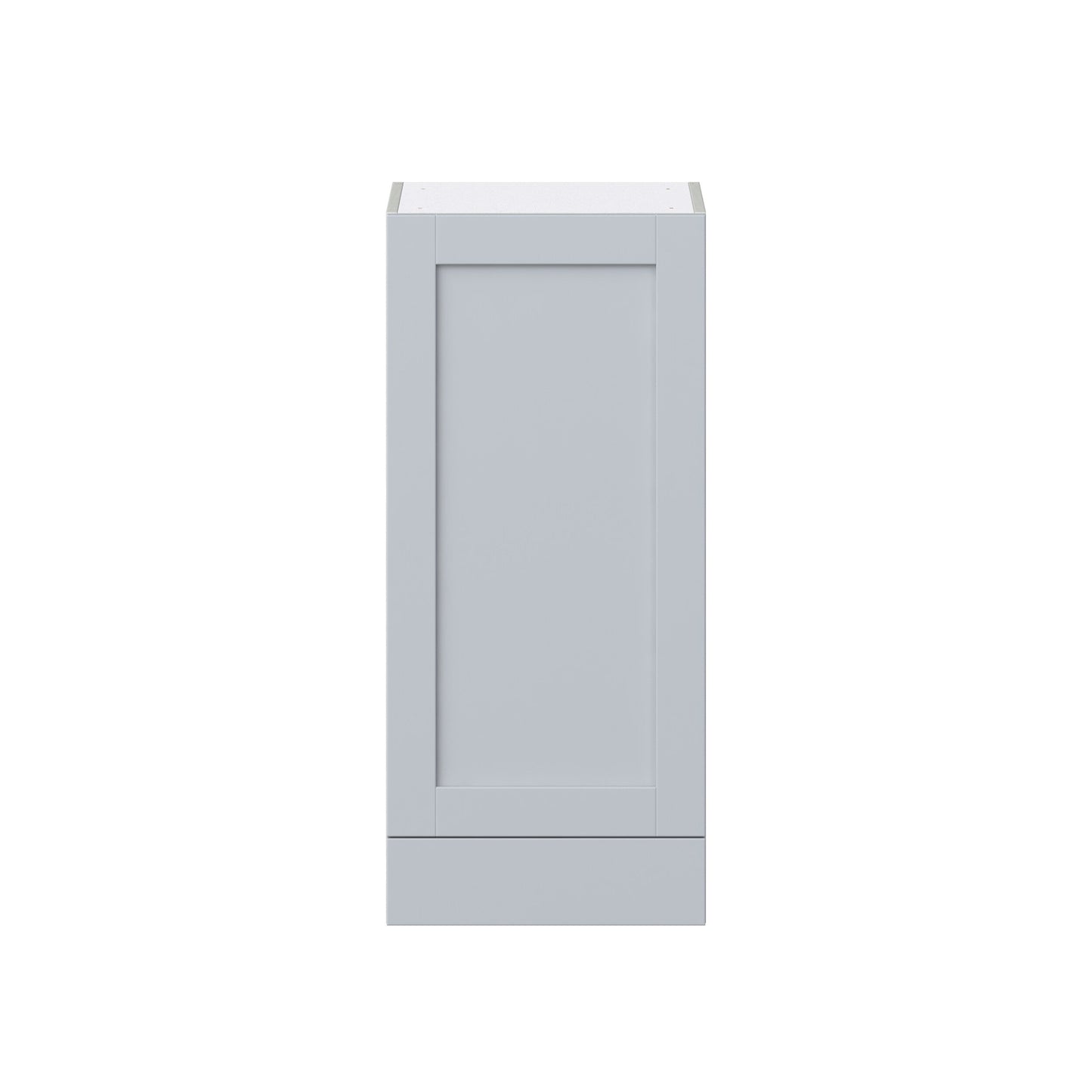Hugo&Borg Charlesberg 18-in W x 40-in H x 14-in D Gray 1-Drawer Wall Fully Assembled Cabinet (Recessed Panel Shaker Style)