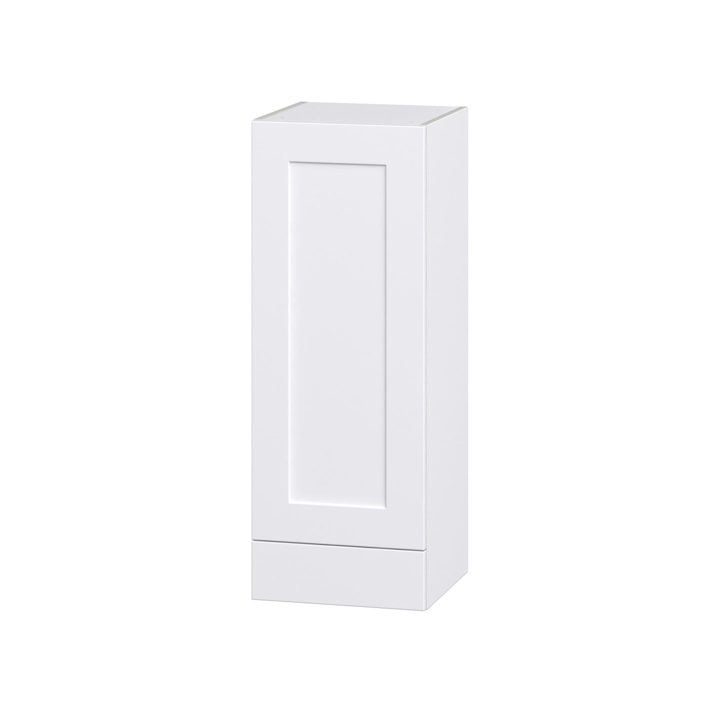 Hugo&Borg Jolie 15-in W x 40-in H x 14-in D Warm White 1-Drawer Wall Fully Assembled Cabinet (Recessed Panel Shaker Style)