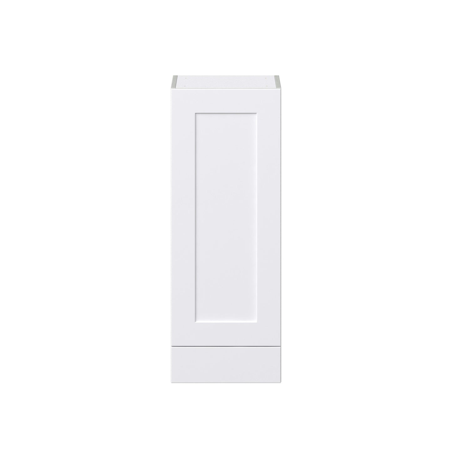 Hugo&Borg Jolie 15-in W x 40-in H x 14-in D Warm White 1-Drawer Wall Fully Assembled Cabinet (Recessed Panel Shaker Style)
