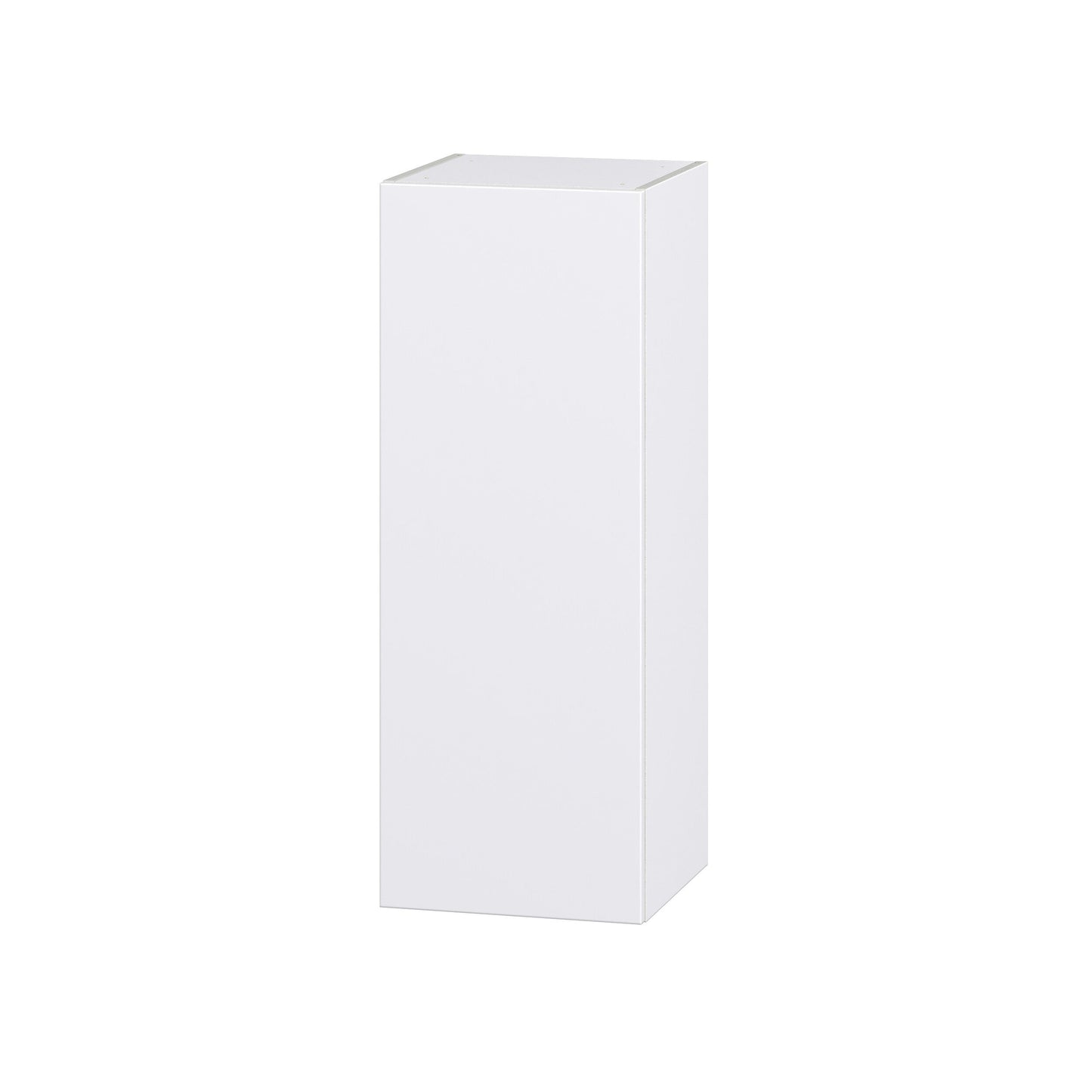 Hugo&Borg Lasalle 15-in W x 40-in H x 14-in D Bright White Slab Wall Fully Assembled Cabinet (Flat Panel Slab Door Style)