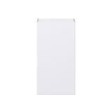 Hugo&Borg Lasalle 21-in W x 40-in H x 14-in D Bright White Slab Wall Fully Assembled Cabinet (Flat Panel Slab Door Style)