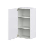 Hugo&Borg Lasalle 21-in W x 40-in H x 14-in D Bright White Slab Wall Fully Assembled Cabinet (Flat Panel Slab Door Style)