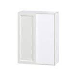 Hugo&Borg Riviera 30-in W x 40-in H x 14-in D Bright White Wall Fully Assembled Cabinet (Recessed Panel Shaker Door Style)