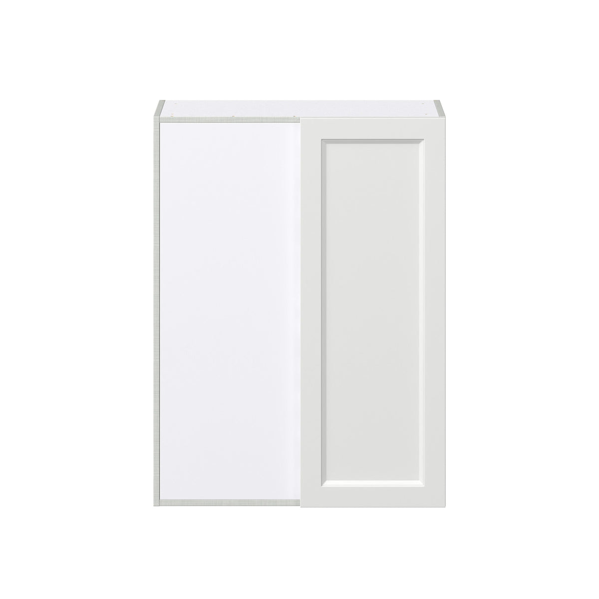 Hugo&Borg Riviera 30-in W x 40-in H x 14-in D Bright White Wall Fully Assembled Cabinet (Recessed Panel Shaker Door Style)