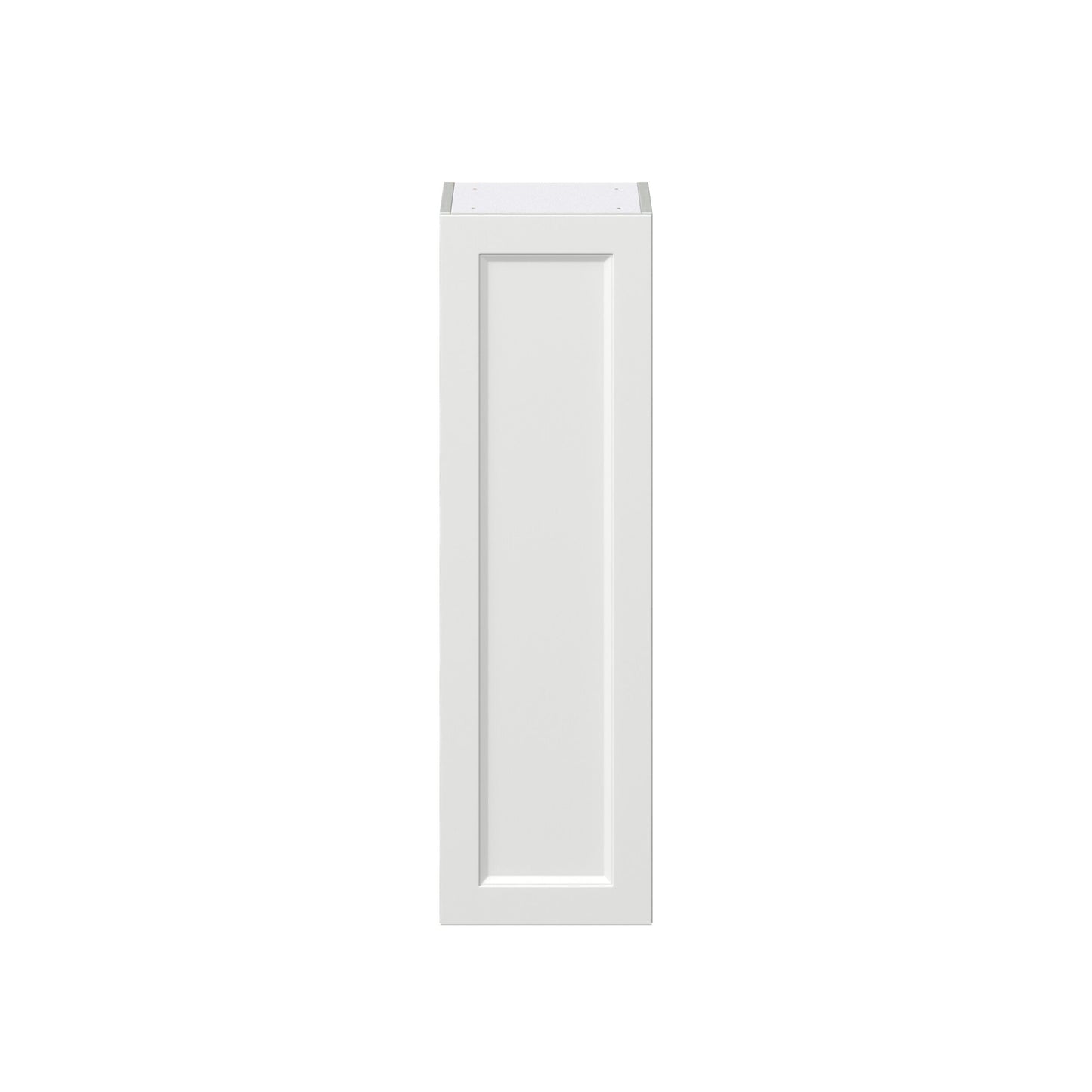 Hugo&Borg Riviera 12-in W x 40-in H x 14-in D Bright White Wall Fully Assembled Cabinet (Recessed Panel Shaker Door Style)