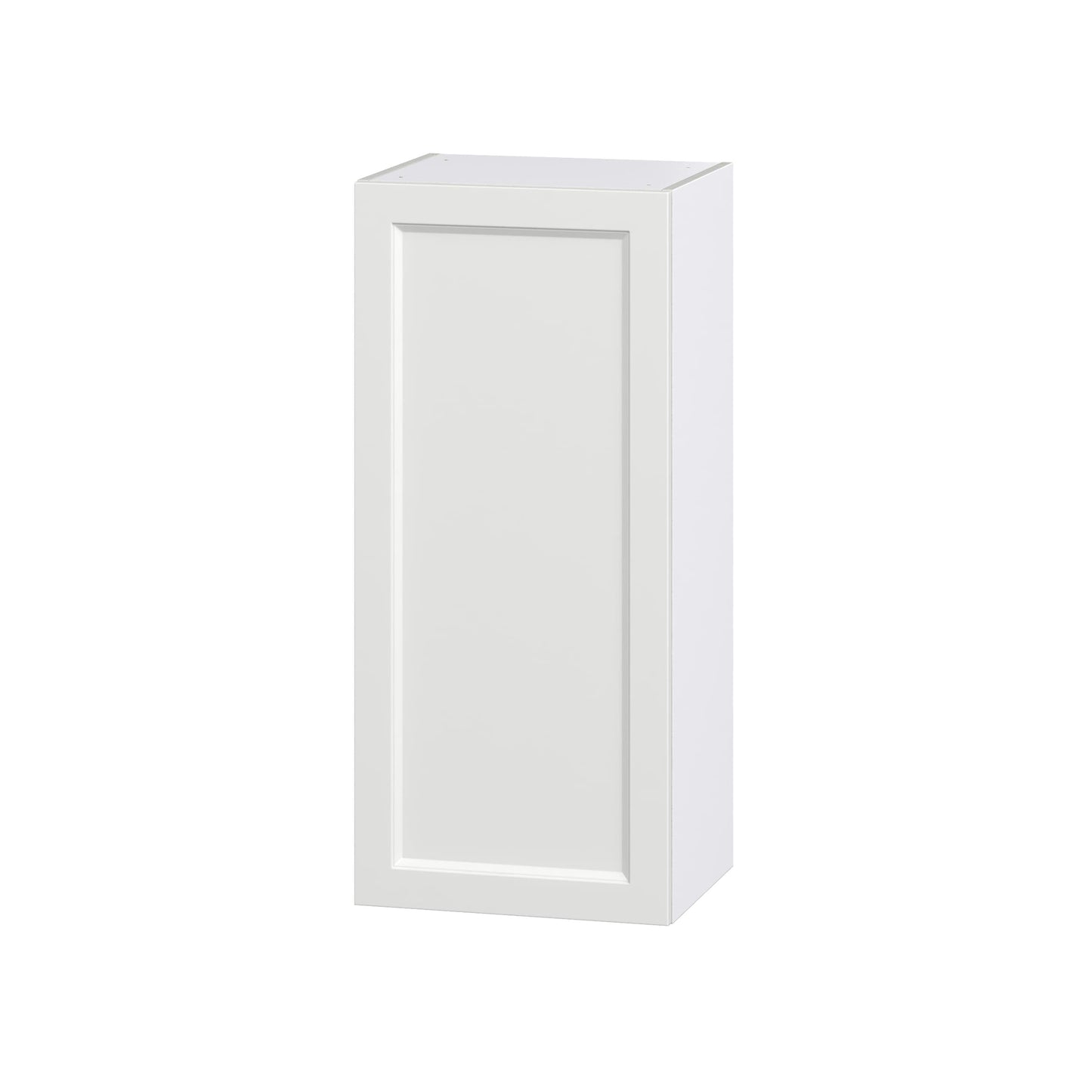 Hugo&Borg Riviera 18-in W x 40-in H x 14-in D Bright White Wall Fully Assembled Cabinet (Recessed Panel Shaker Door Style)