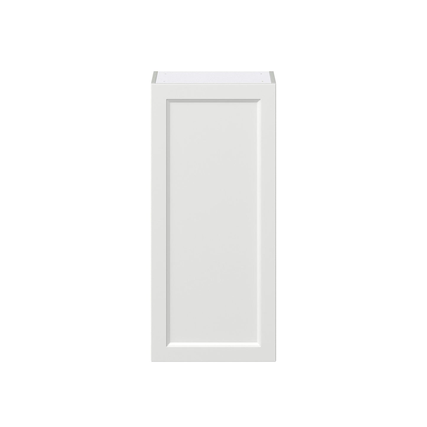 Hugo&Borg Riviera 18-in W x 40-in H x 14-in D Bright White Wall Fully Assembled Cabinet (Recessed Panel Shaker Door Style)