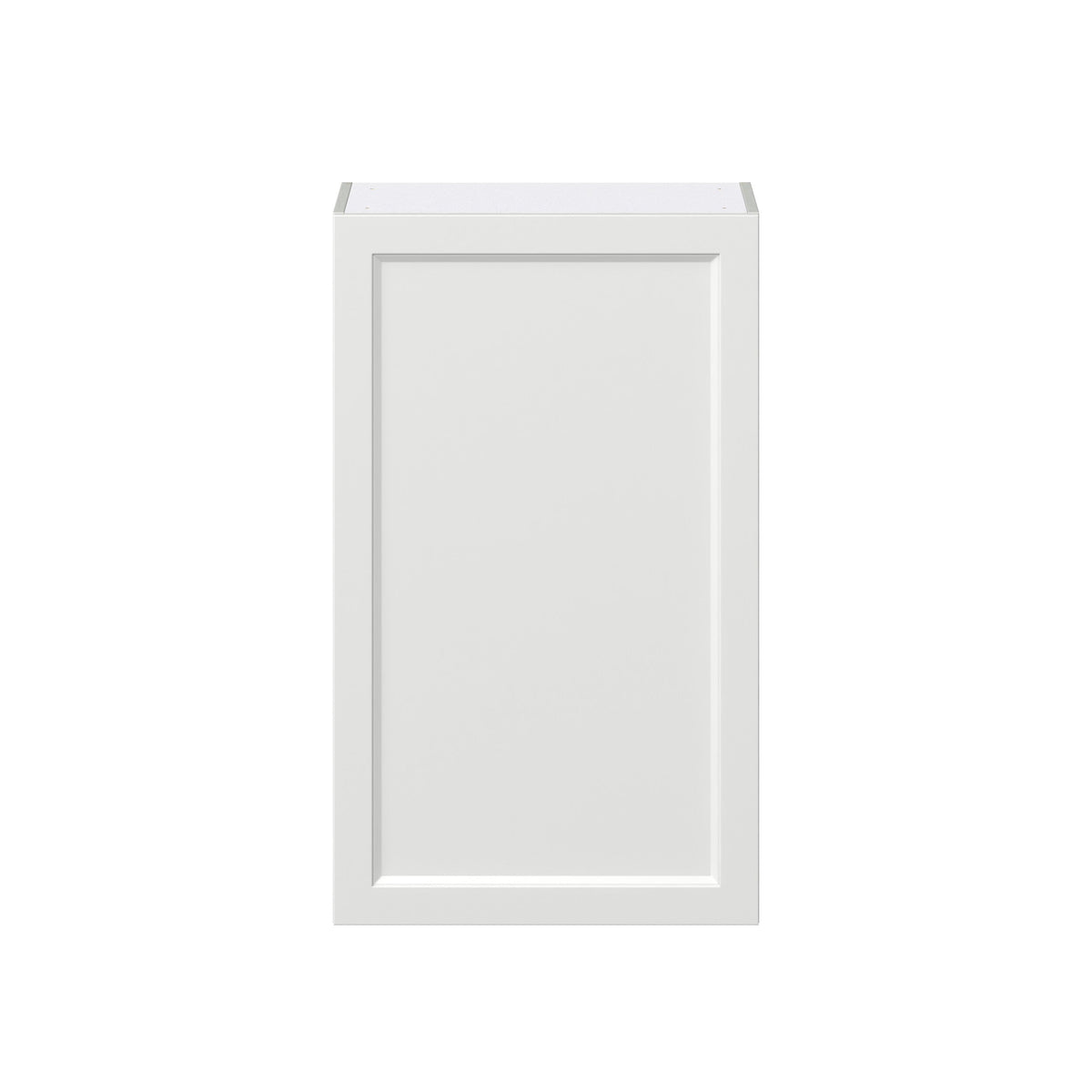Hugo&Borg Riviera 24-in W x 40-in H x 14-in D Bright White Wall Fully Assembled Cabinet (Recessed Panel Shaker Door Style)