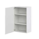 Hugo&Borg Riviera 24-in W x 40-in H x 14-in D Bright White Wall Fully Assembled Cabinet (Recessed Panel Shaker Door Style)