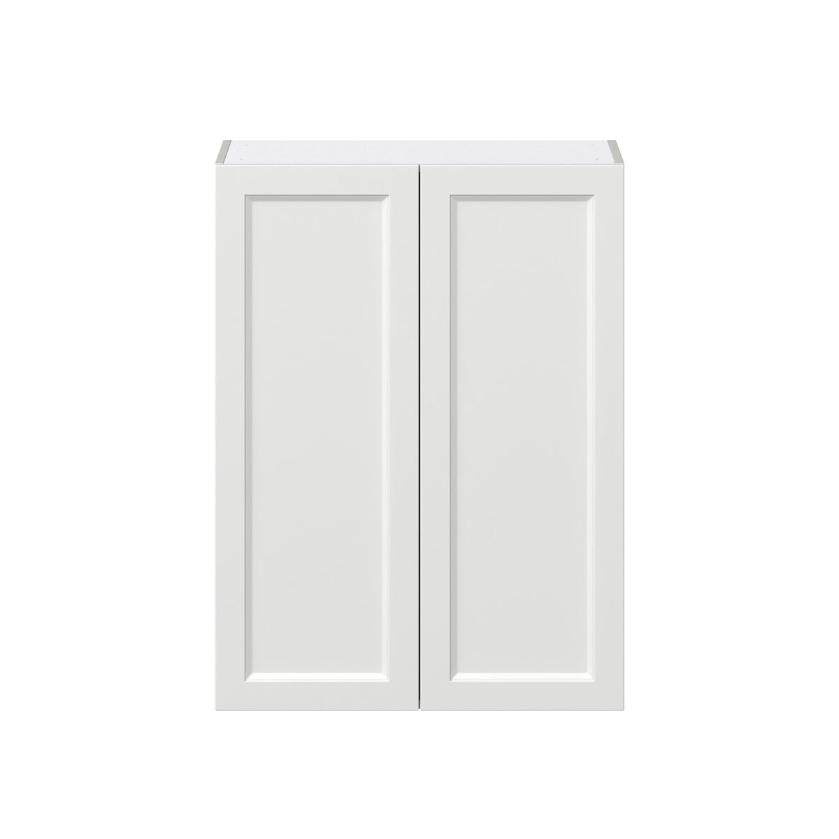 Hugo&Borg Riviera 30-in W x 40-in H x 14-in D Bright White Wall Fully Assembled Cabinet (Recessed Panel Shaker Door Style)