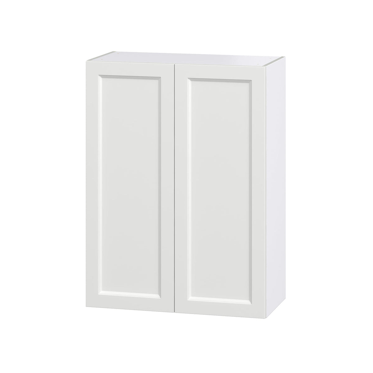 Hugo&Borg Riviera 30-in W x 40-in H x 14-in D Bright White Wall Fully Assembled Cabinet (Recessed Panel Shaker Door Style)