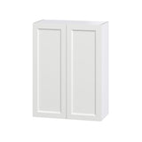 Hugo&Borg Riviera 30-in W x 40-in H x 14-in D Bright White Wall Fully Assembled Cabinet (Recessed Panel Shaker Door Style)
