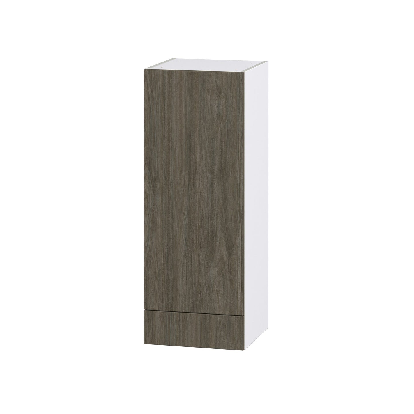 Hugo&Borg Savane 15-in W x 40-in H x 14-in D Textmel 1-Drawer Wall Fully Assembled Cabinet (Flat Panel Slab Style)