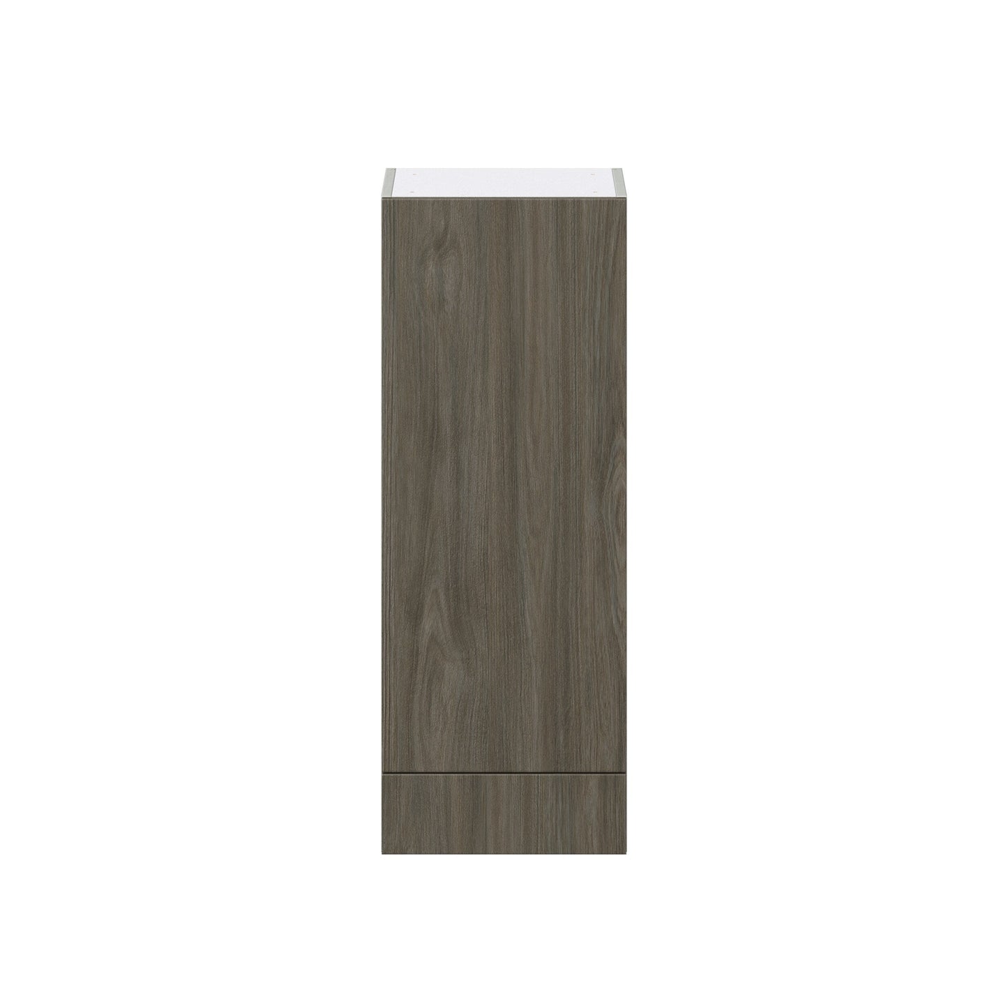 Hugo&Borg Savane 15-in W x 40-in H x 14-in D Textmel 1-Drawer Wall Fully Assembled Cabinet (Flat Panel Slab Style)