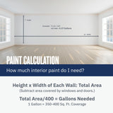 Valspar Signature Ultra White/Base A Semi-Gloss Interior Latex Paint + Primer, 5-Gallon (620-fl oz)