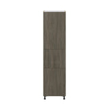 Hugo&Borg Savane 24-in W x 94.5-in H x 24-in D Textmel Pantry Fully Assembled Cabinet (Flat Panel Slab Door Style)