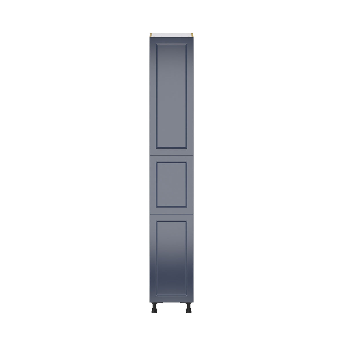 Hugo&Borg Lorette 15-in W x 94.5-in H x 24-in D Navy Blue Pantry Fully Assembled Cabinet (Recessed Panel Shaker Door Style)