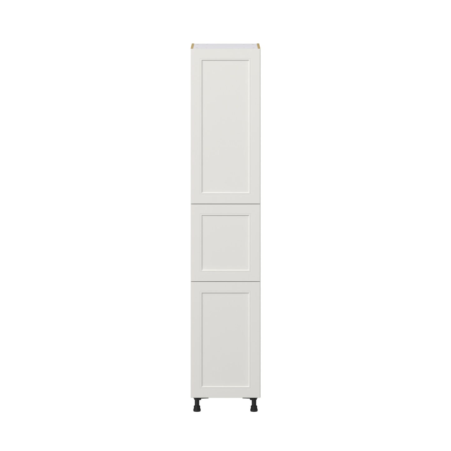 Hugo&Borg Belcourt 18-in W x 94.5-in H x 24-in D Gray Painted Pantry Fully Assembled Cabinet (Recessed Panel Shaker Door Style)