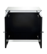 Benzara Silver Accent Chest