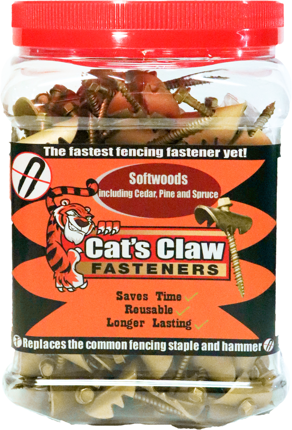 Cat's Claw FASTENERS 5-in Bronze Steel Fasteners For Wood Fence 170-Pack