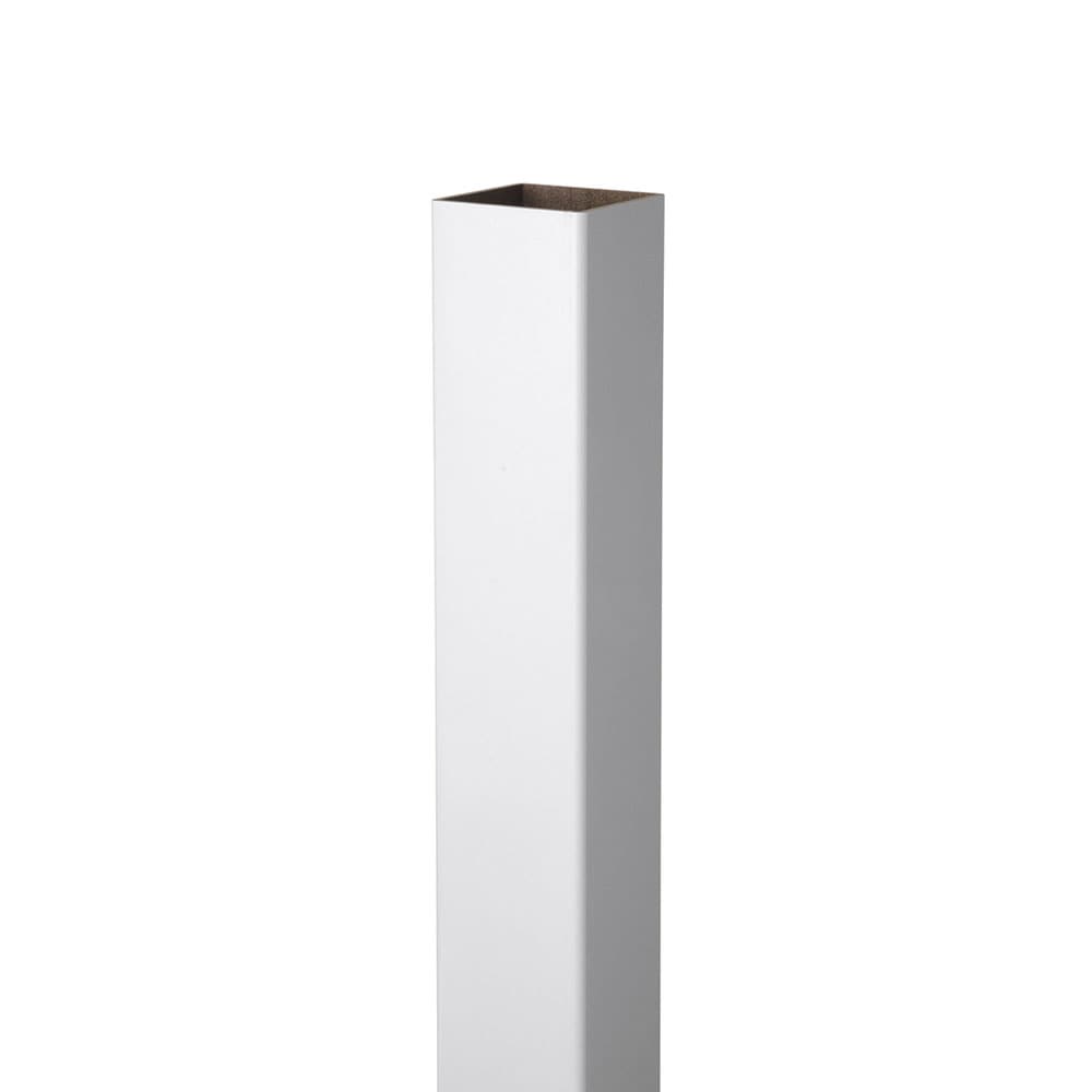 Deckorators 4-in x 4-in x 8-ft White Composite Deck Post Sleeve