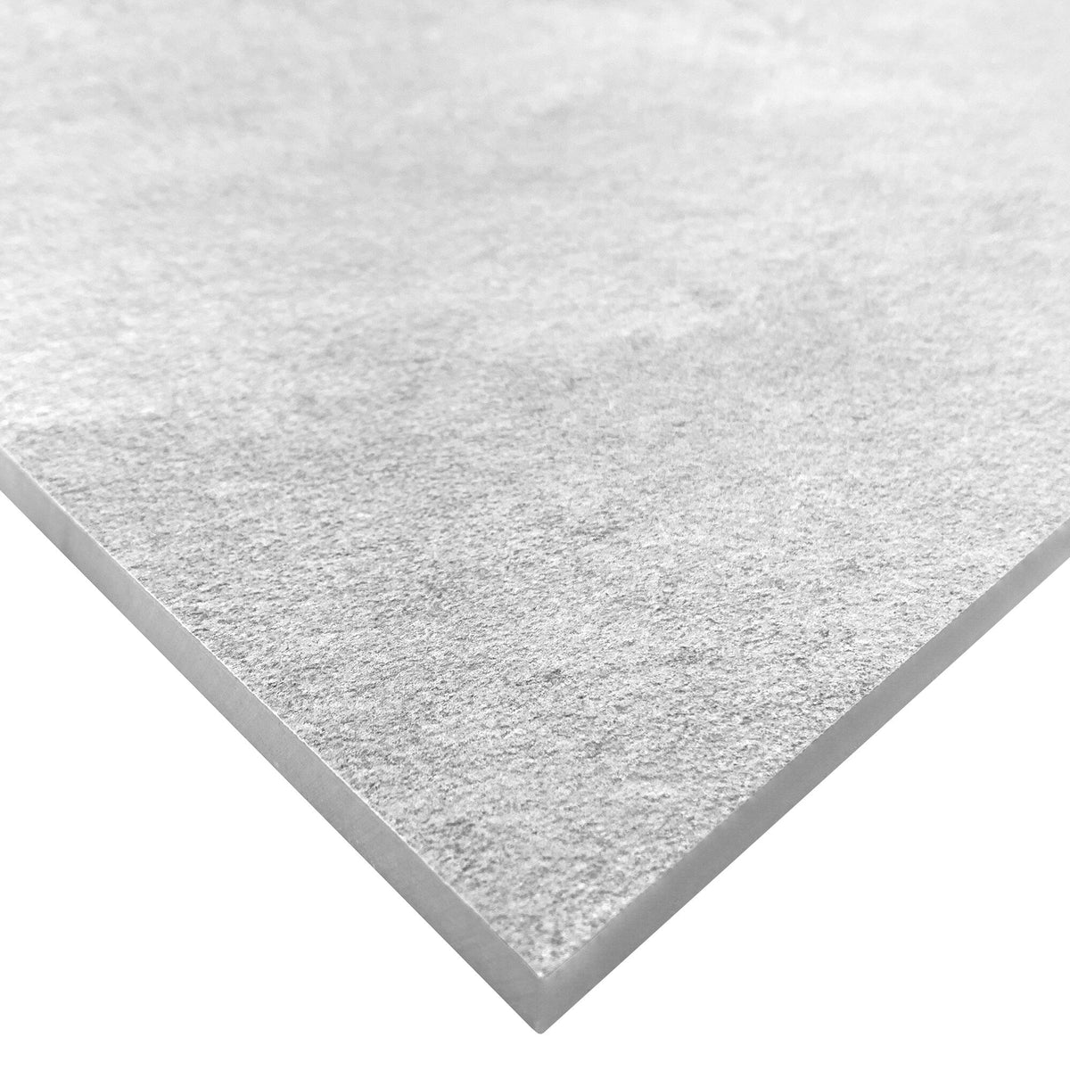 Giorbello Hurricane Silver 24-in x 24-in Glazed Porcelain Stone Look Floor and Wall Tile (12-sq. ft/ Carton)