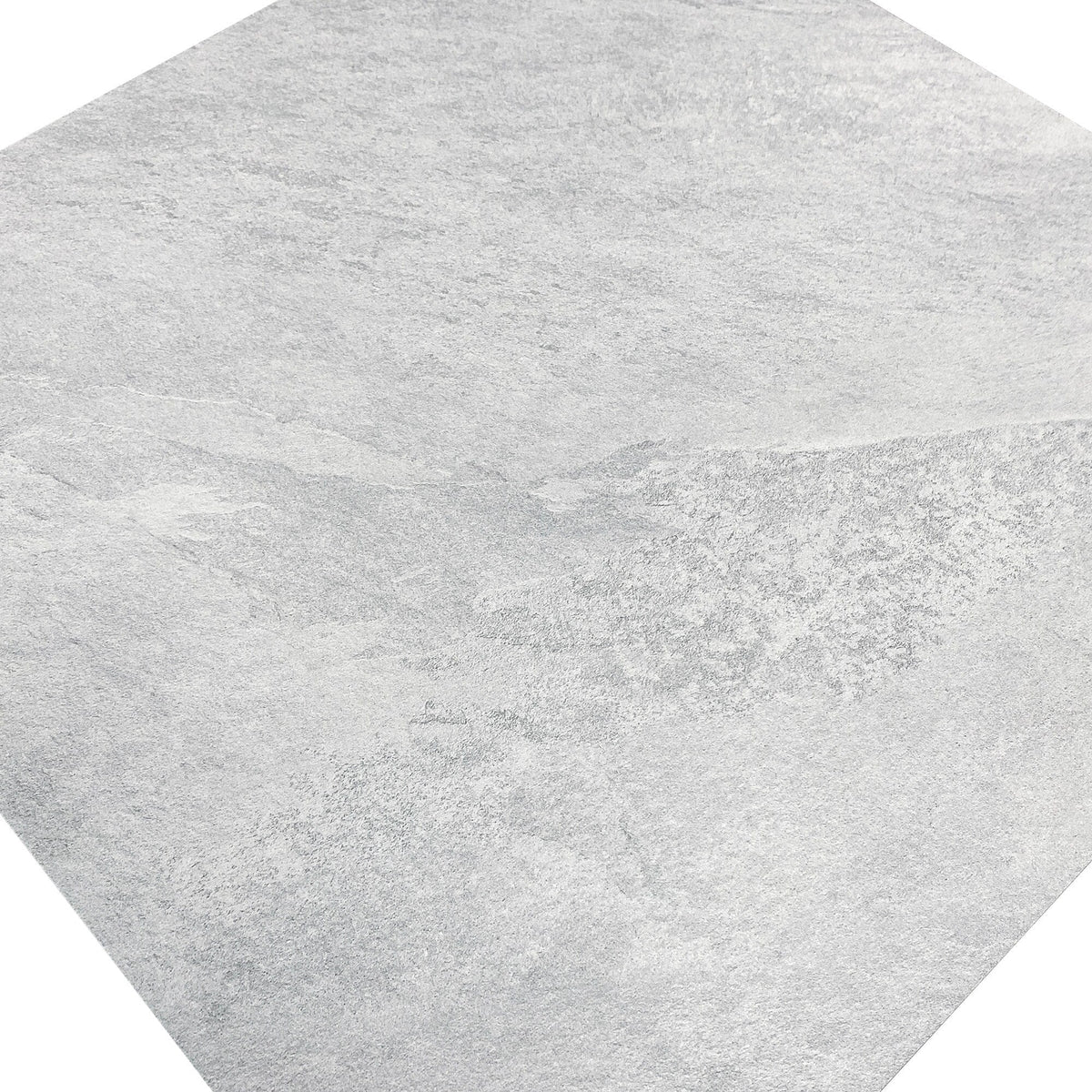 Giorbello Hurricane Silver 24-in x 24-in Glazed Porcelain Stone Look Floor and Wall Tile (12-sq. ft/ Carton)