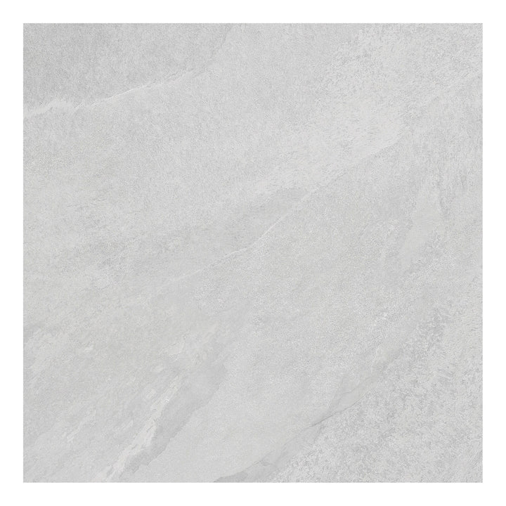Giorbello Hurricane Silver 24-in x 24-in Glazed Porcelain Stone Look Floor and Wall Tile (12-sq. ft/ Carton)