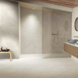 Giorbello Hurricane Sand 24-in x 24-in Glazed Porcelain Stone Look Floor and Wall Tile (12-sq. ft/ Carton)