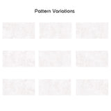 Giorbello Carved Moon White 12-in x 24-in Glazed Porcelain Floor and Wall Tile (10-sq. ft/ Carton)