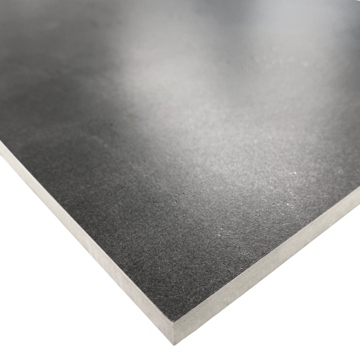 Giorbello Carved Moon Black 12-in x 24-in Glazed Porcelain Floor and Wall Tile (10-sq. ft/ Carton)