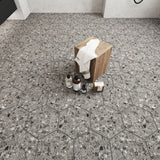 Giorbello Ceppo Gray 10-in x 10-in Glazed Porcelain Stone Look Floor and Wall Tile (17.36-sq. ft/ Carton)