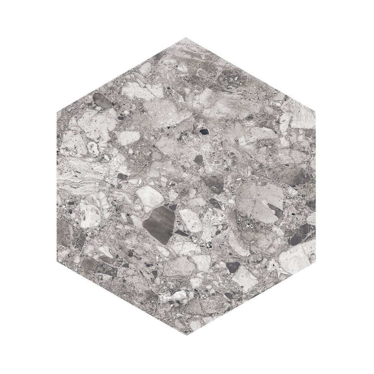 Giorbello Ceppo Gray 10-in x 10-in Glazed Porcelain Stone Look Floor and Wall Tile (17.36-sq. ft/ Carton)