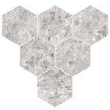 Giorbello Ceppo Silver 10-in x 10-in Glazed Porcelain Stone Look Floor and Wall Tile (17.36-sq. ft/ Carton)