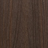 NewTechWood 6-in x 6-in Spanish Walnut Composite Deck End Cap