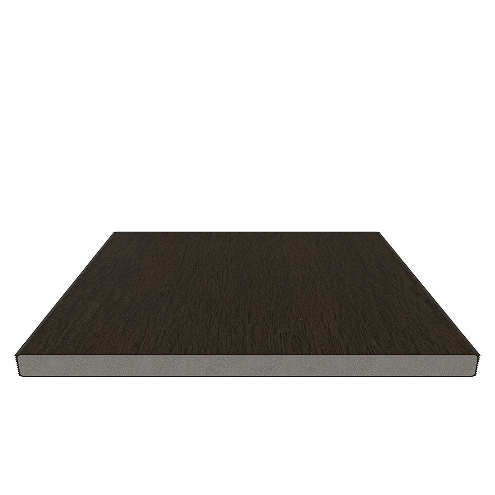 NewTechWood Fascia Board 1-in x 11-in x 6-ft Composite Spanish Walnut Fascia Deck Board (Actual Size: 0.6-in x 11-in)