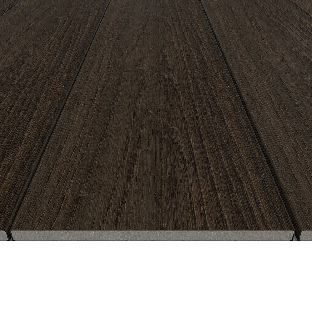 NewTechWood Fascia Board 1-in x 11-in x 6-ft Composite Spanish Walnut Fascia Deck Board (Actual Size: 0.6-in x 11-in)