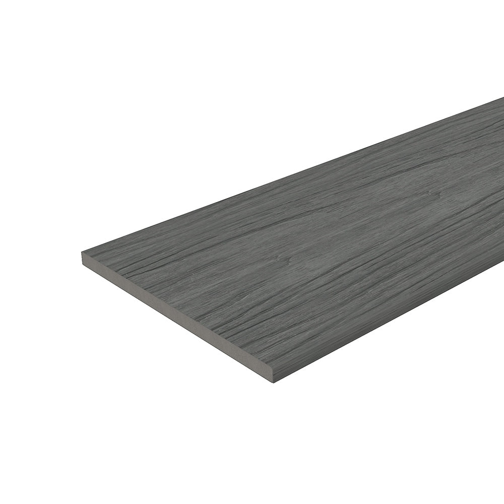 NewTechWood Fascia Board 1-in x 11-in x 6-ft Composite Westminster Gray Fascia Deck Board (Actual Size: 0.6-in x 11-in)