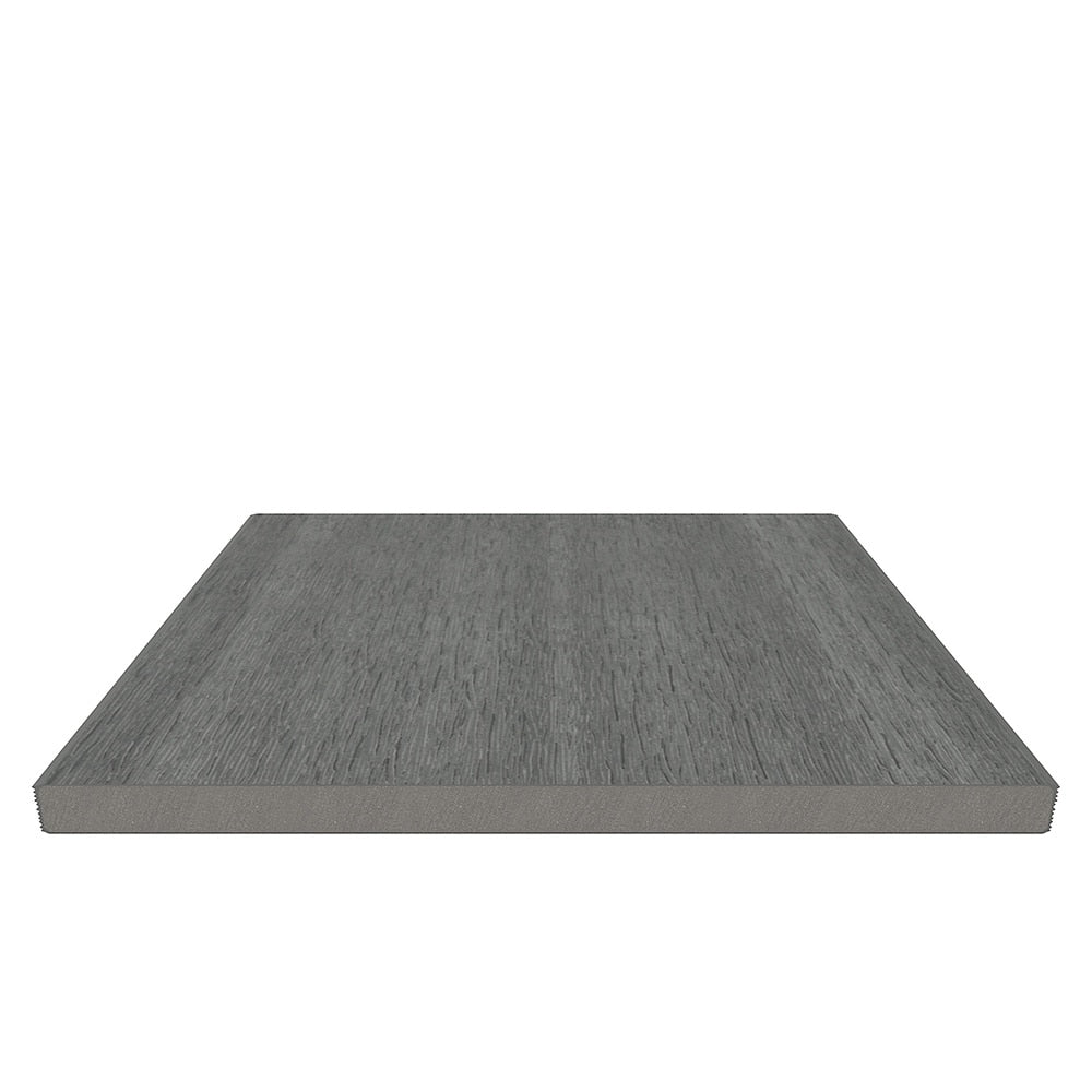 NewTechWood Fascia Board 1-in x 11-in x 6-ft Composite Westminster Gray Fascia Deck Board (Actual Size: 0.6-in x 11-in)